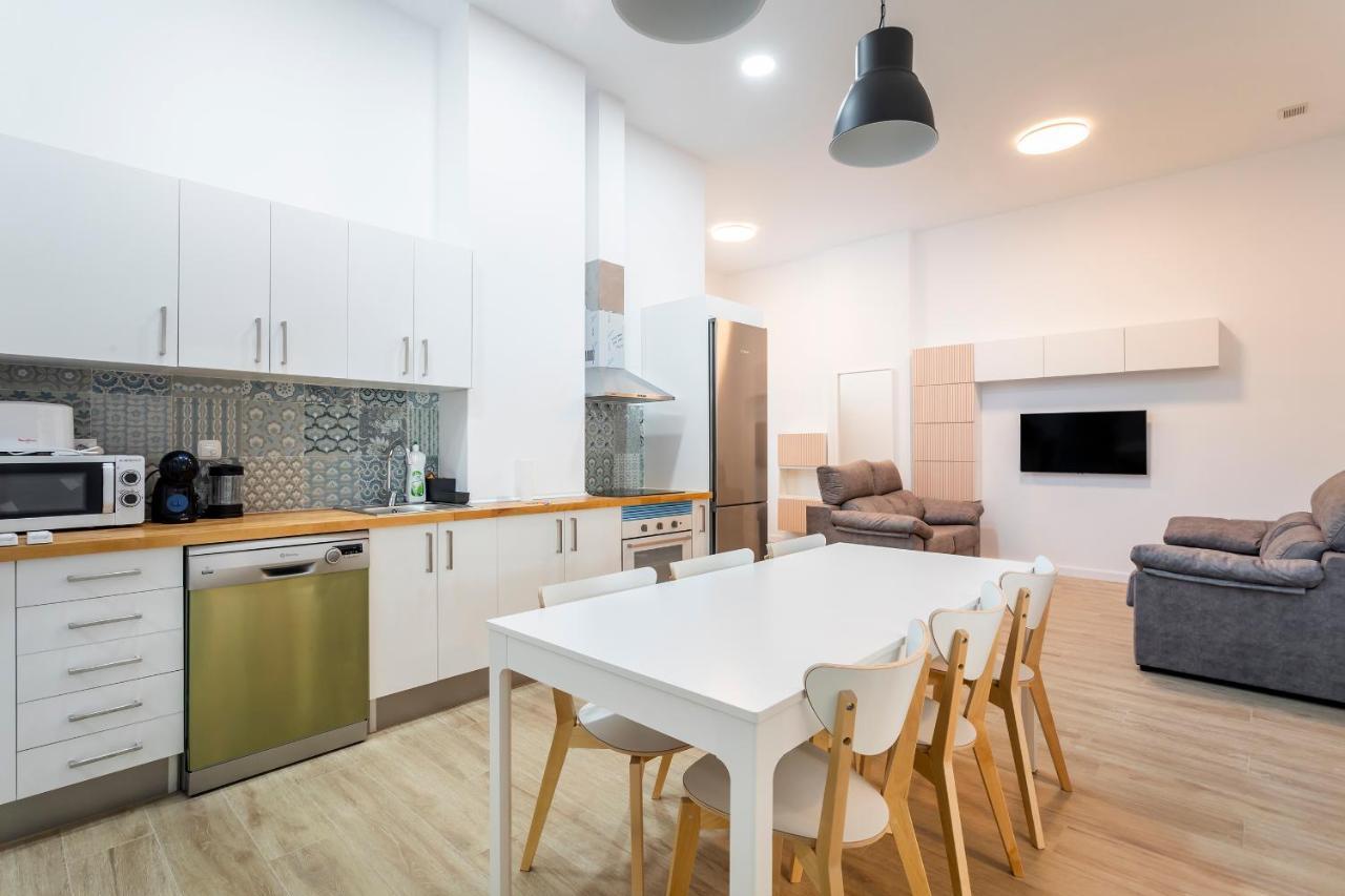Апартаменты 10 Pax, Ac, Wifi Gratis, Ciudad Artes Y Ciencias Валенсия Экстерьер фото