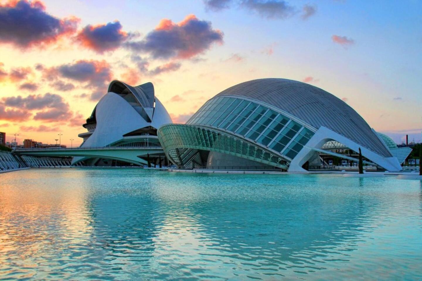 Апартаменты 10 Pax, Ac, Wifi Gratis, Ciudad Artes Y Ciencias Валенсия Экстерьер фото